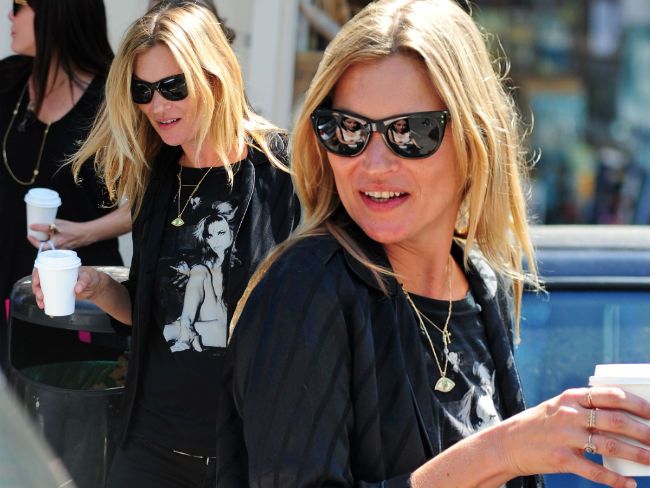 Kate Moss na zakupach