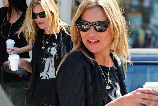 Kate Moss na zakupach