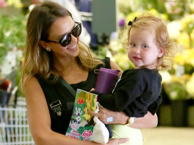Jessica Alba z córką