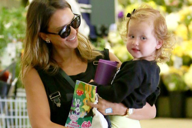 Jessica Alba z córką