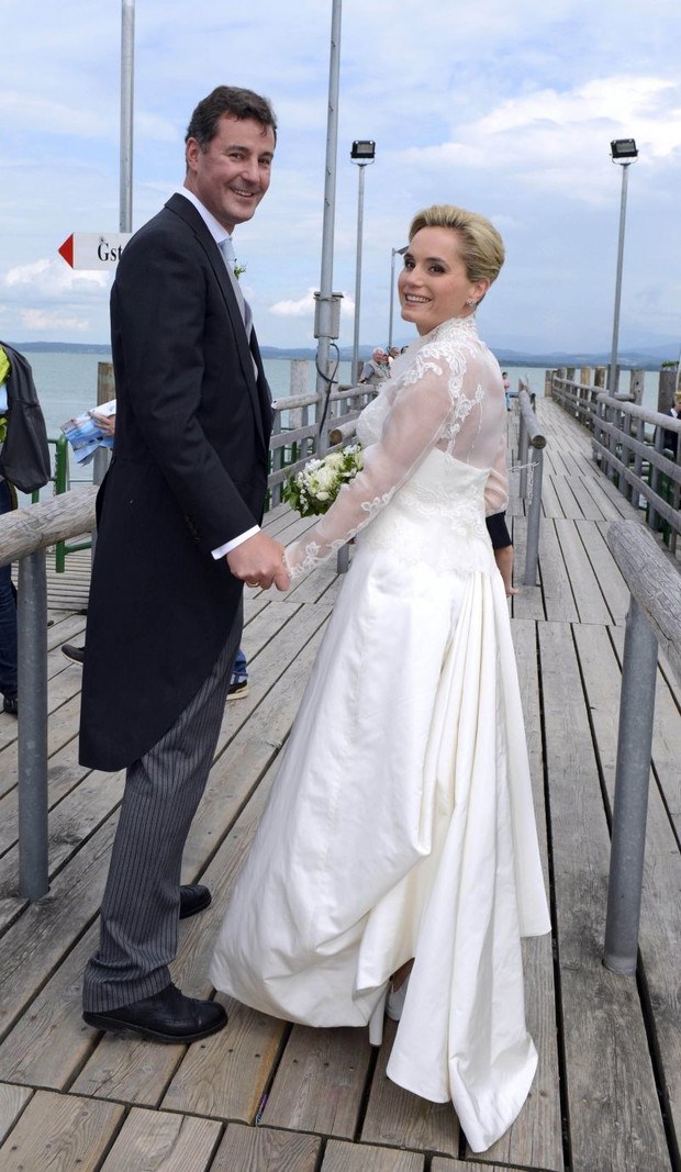 Alexander von Isenburg i księżna Sarah