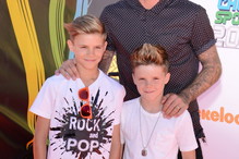 David Beckham z synami