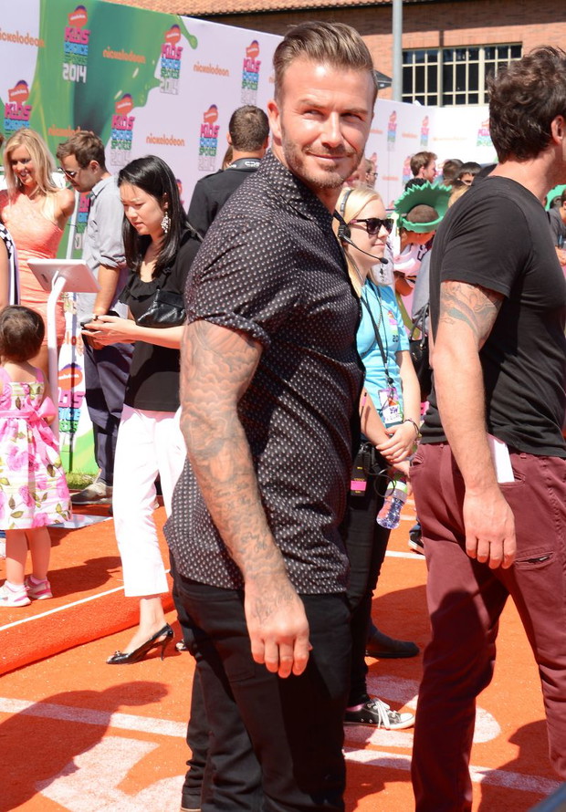 David Beckham z synami