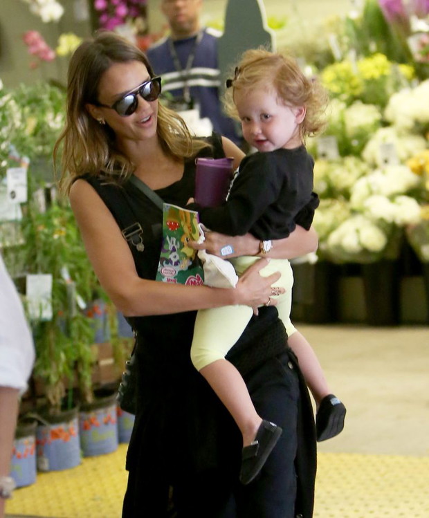 Jessica Alba z córką