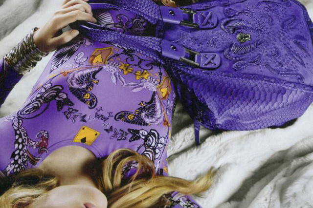 Reklama Versace, Georgia May Jagger