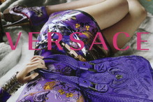 Reklama Versace, Georgia May Jagger