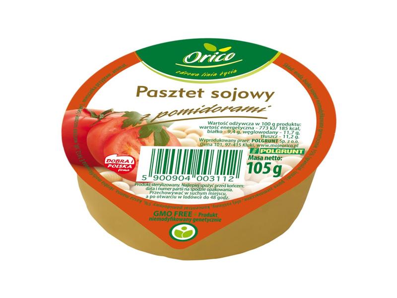 Orico pasztet sojowy z pomidorami