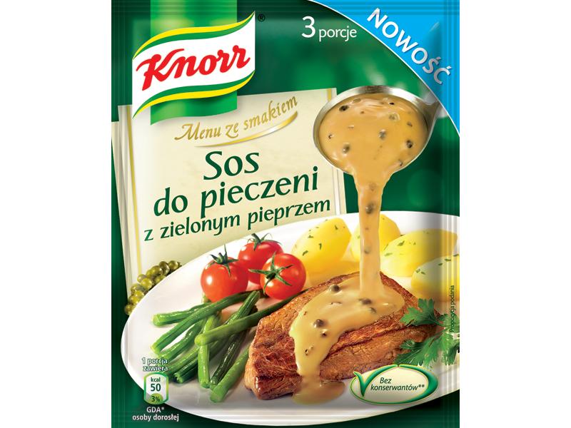 Knorr - Sos do pieczeni z zielonym pieprzem