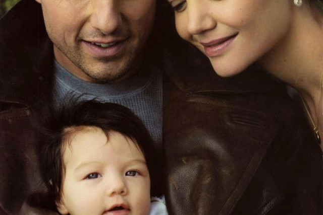 Tom Cruise, Suri Cruise, Katie Holmes, Vanity Fair
