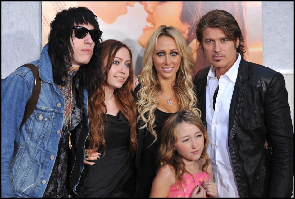 Billy Ray Cyrus, Noah Cyrus, Tish Cyrus, Trace Cyrus, Brandi Cyrus