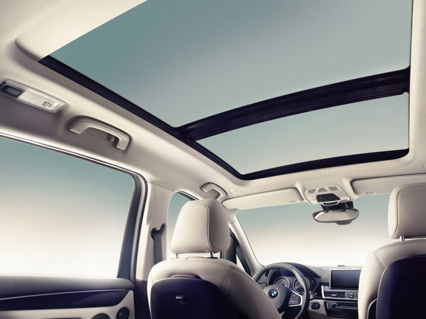 BMW serii 2 Gran Tourer wyposażony jest w nowoczesny dach.