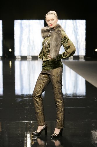 C&A pokaz mody Dusseldorf - kolekcja jesień - zima 2007 - zdjęcie