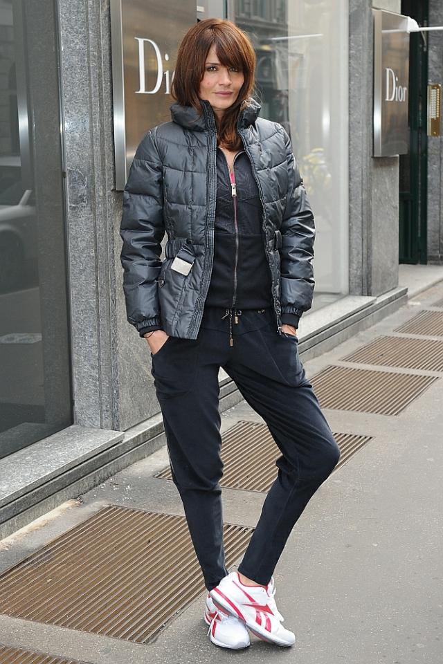 Helena Christensen w butach REEBOK Easy Tone