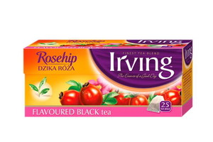 IRVING Rosehip / HERBATA CZARNA Z DZIKĄ RÓŻĄ