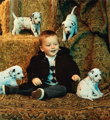 Kolekcja dziecięca ZARA jesień - zima 2008 - zdjęcie