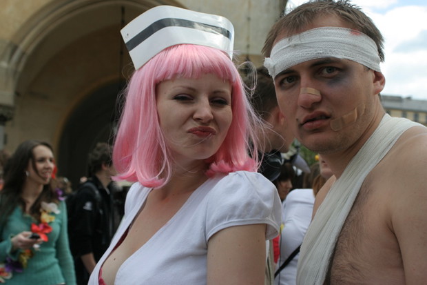Juwenaliowy korowód na rynek marsz! - zdjęcie