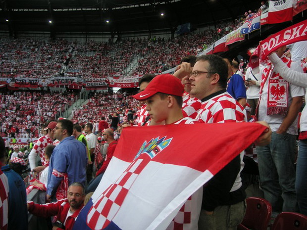 Na stadionie w Klagenfurcie... - zdjęcie