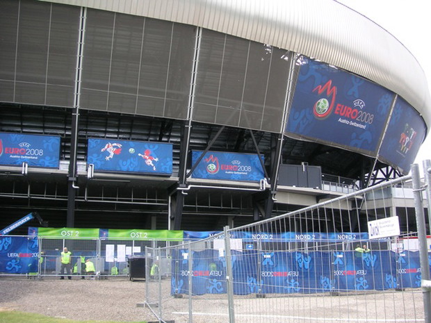 Na stadionie w Klagenfurcie... - zdjęcie