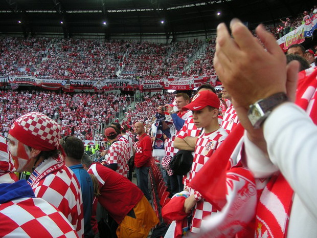 Na stadionie w Klagenfurcie... - zdjęcie