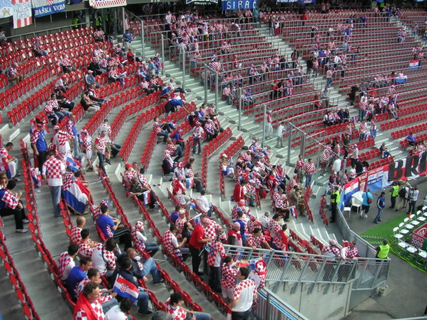 Na stadionie w Klagenfurcie... - zdjęcie