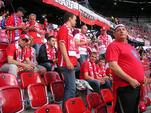 Na stadionie w Klagenfurcie... - zdjęcie