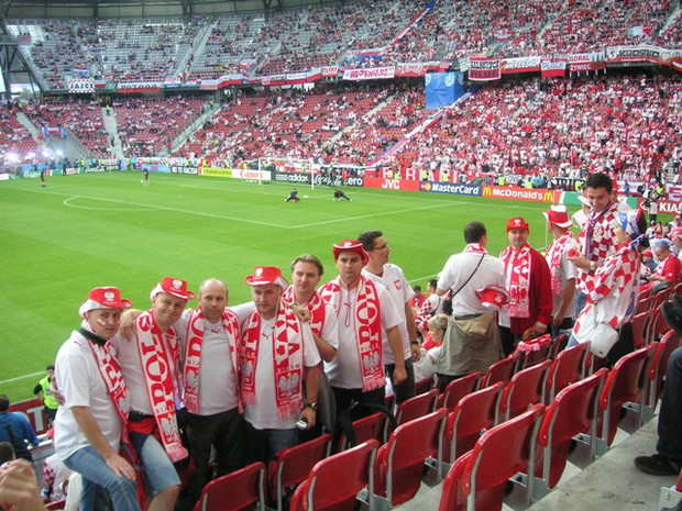 Na stadionie w Klagenfurcie... - zdjęcie