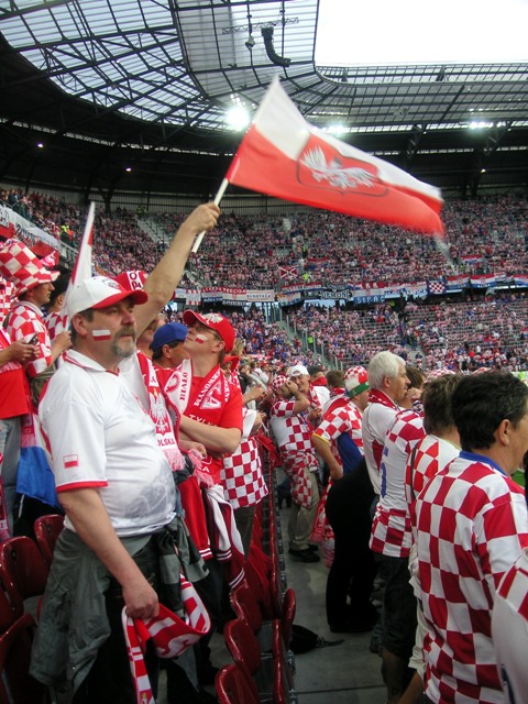 Na stadionie w Klagenfurcie... - zdjęcie
