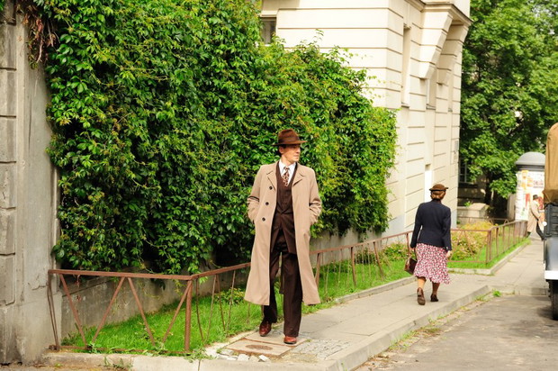 Na planie filmowym Czas Honoru - zdjęcie