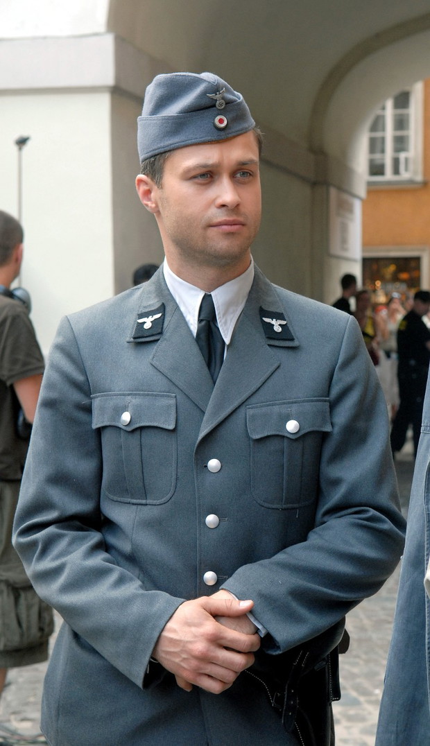 Na planie filmowym Czas Honoru - zdjęcie