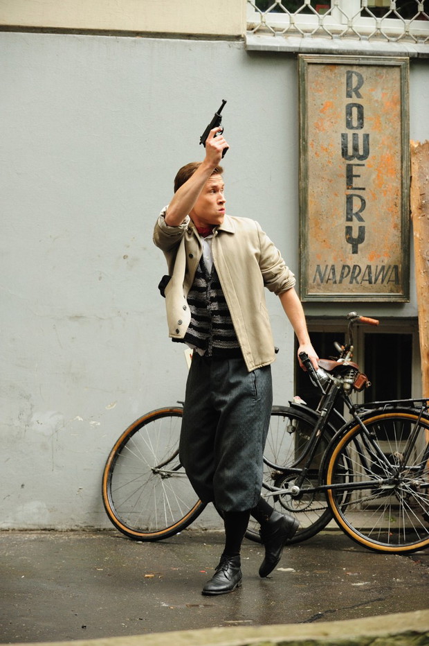 Na planie filmowym Czas Honoru - zdjęcie
