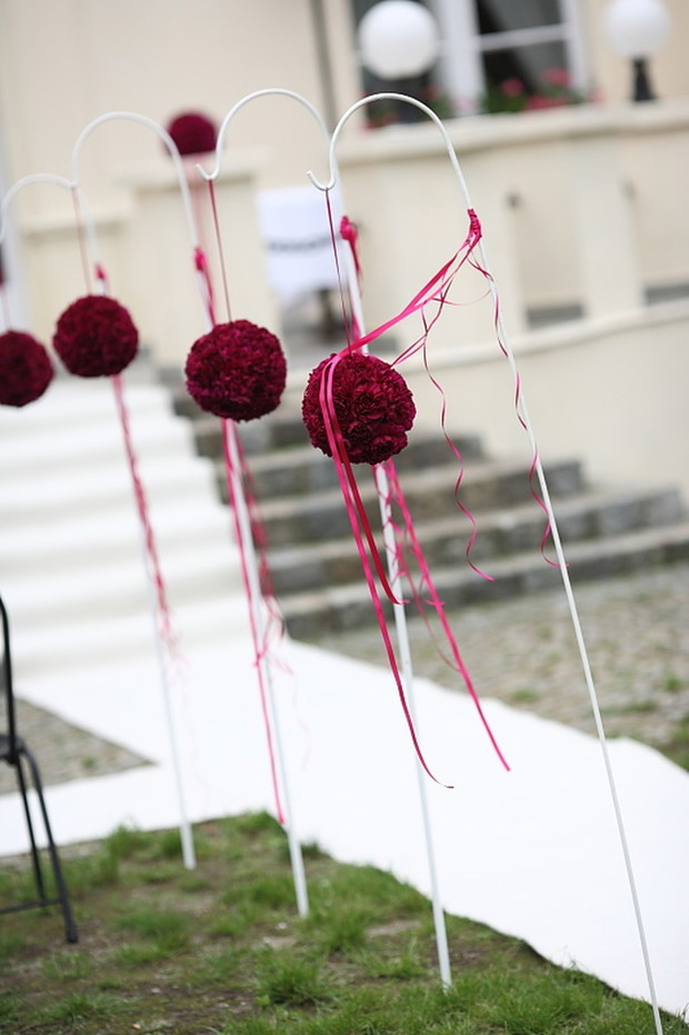 Dekoracje ślubne w wykonaniu Aranżerii Kwiatowej - zdjęcie