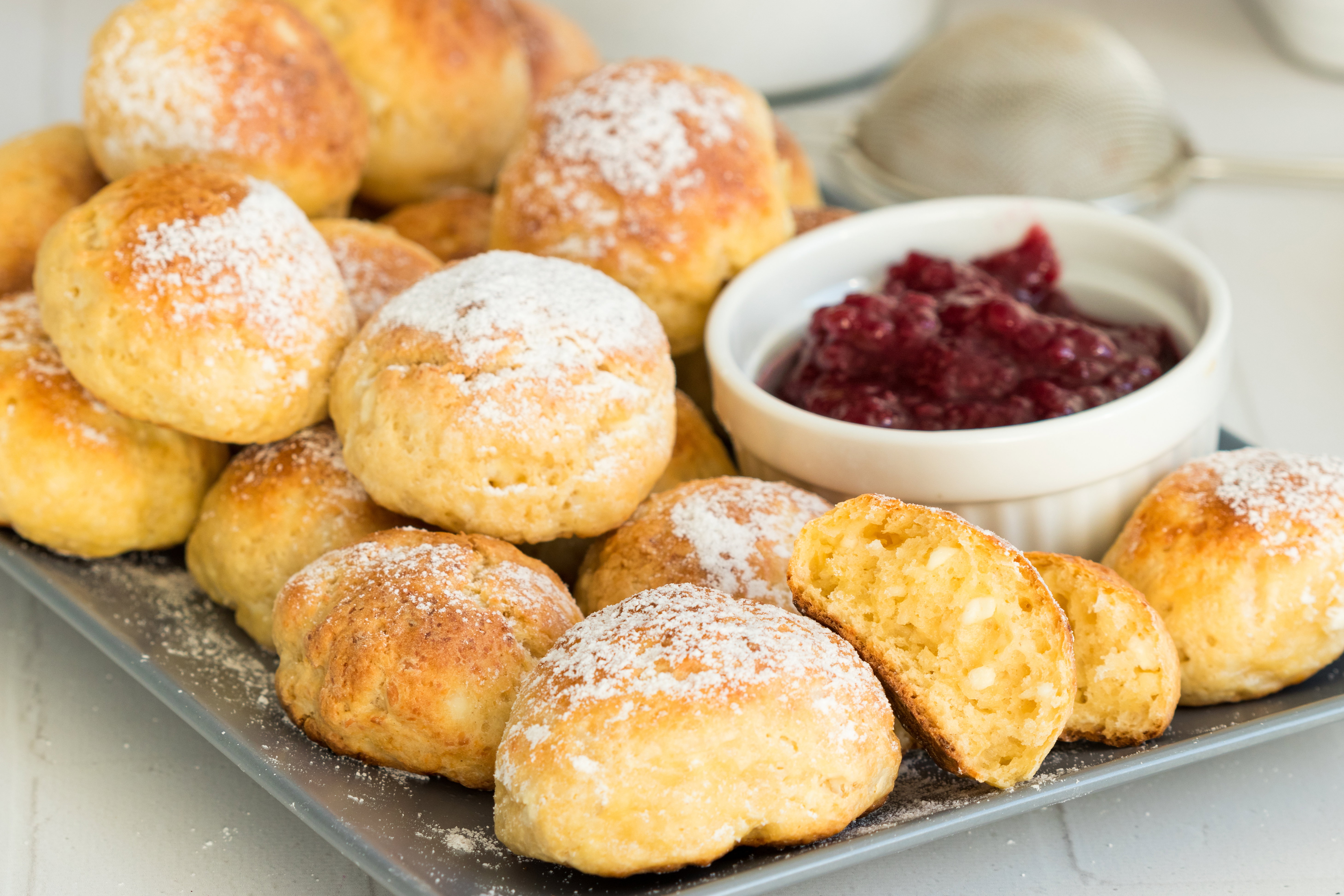 fit pączki twarogowe