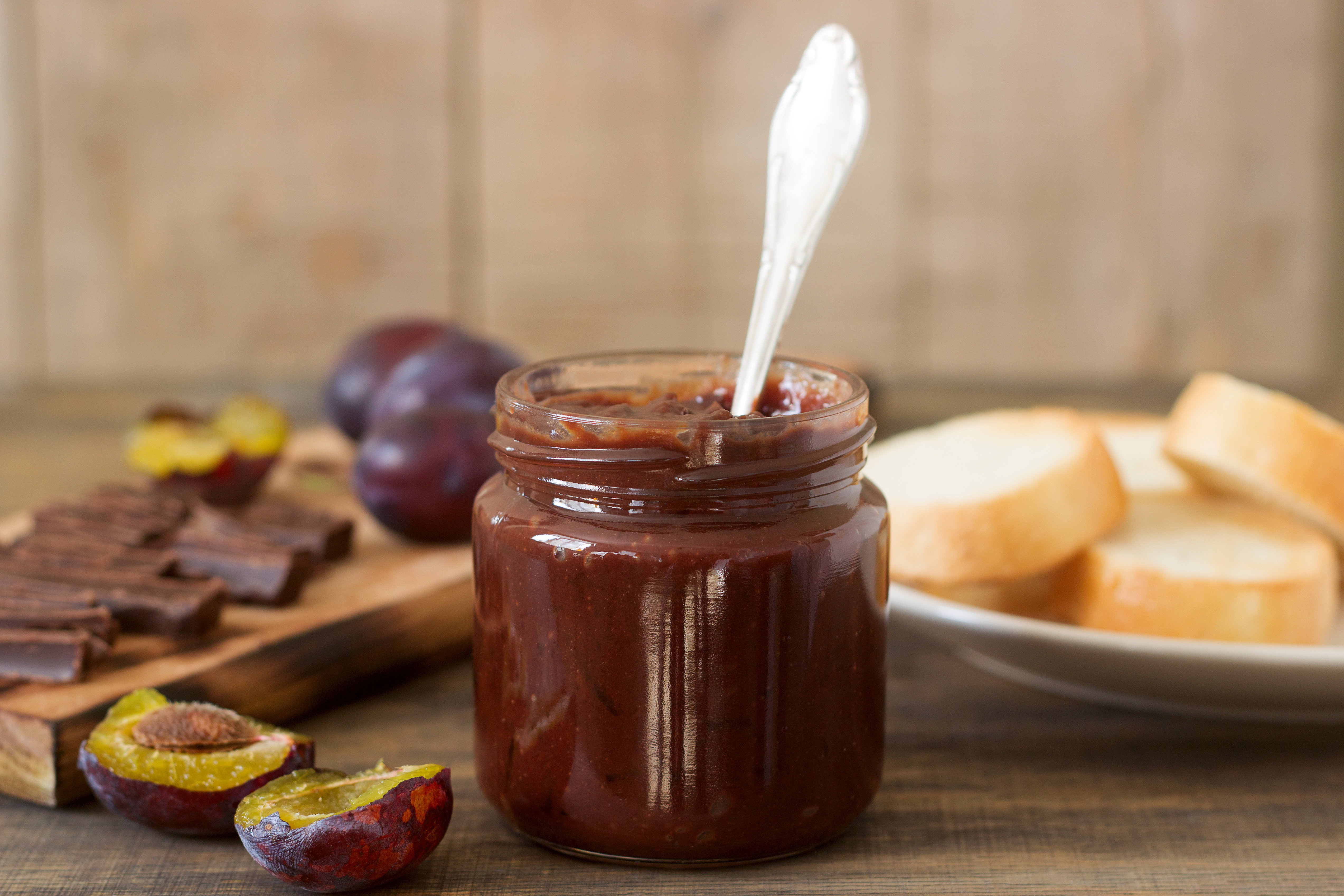 zdrowa fit nutella ze śliwek