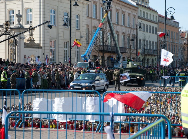 Ceremonia pogrzebowa pary prezydenckiej - zdjęcie