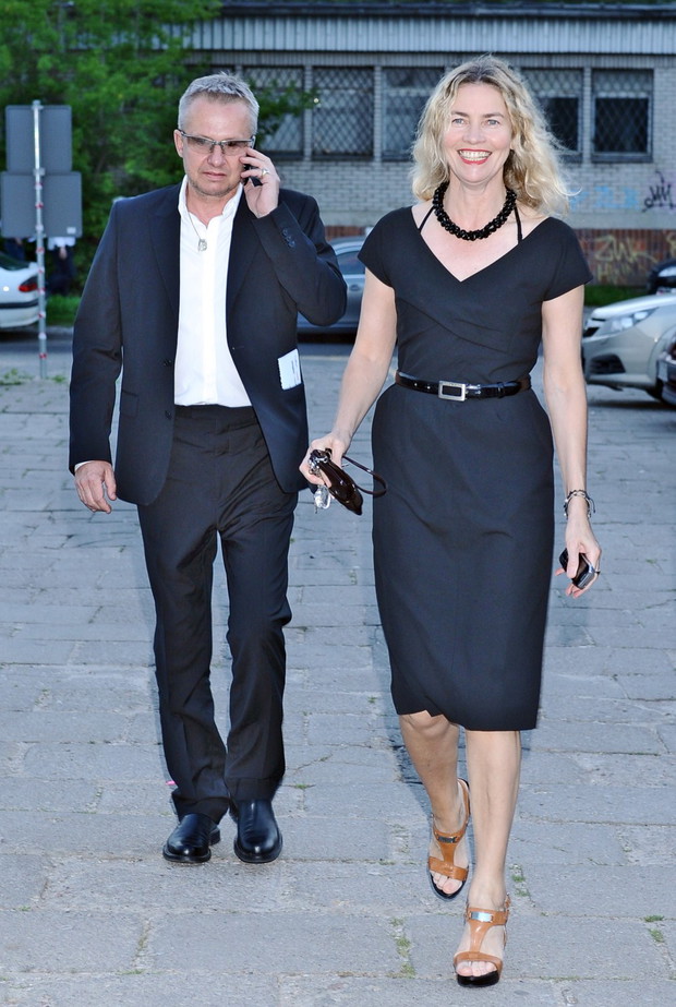 Lidia Popiel, Bogusław Linda - Pokaz Mariusza Przybylskiego - kolekcja j/z 2010