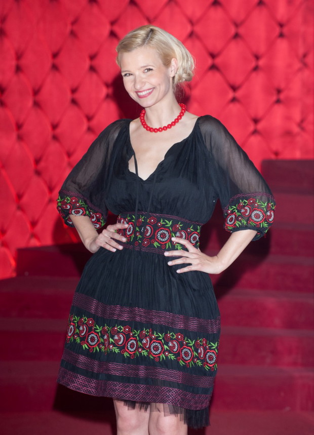 Joanna Koroniewska jako blondynka - zdjęcie