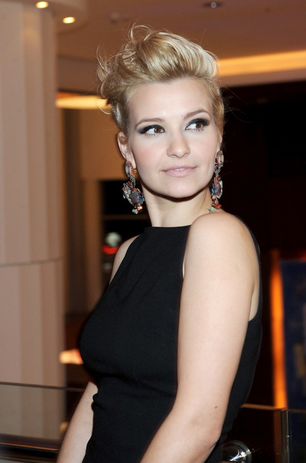 Joanna Koroniewska jako blondynka - zdjęcie