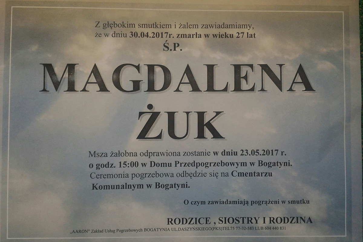 Klepsydra Magdalena Żuk