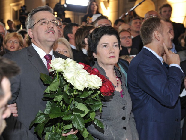 Wieczór wyborczy Bronislawa Komorowskiego - zdjęcie