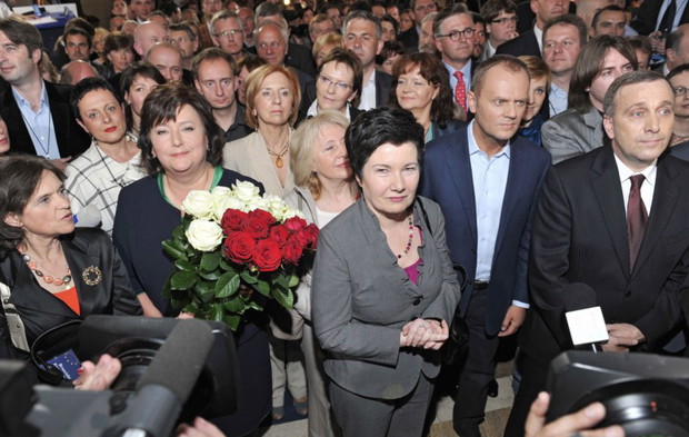 Wieczór wyborczy Bronislawa Komorowskiego - zdjęcie