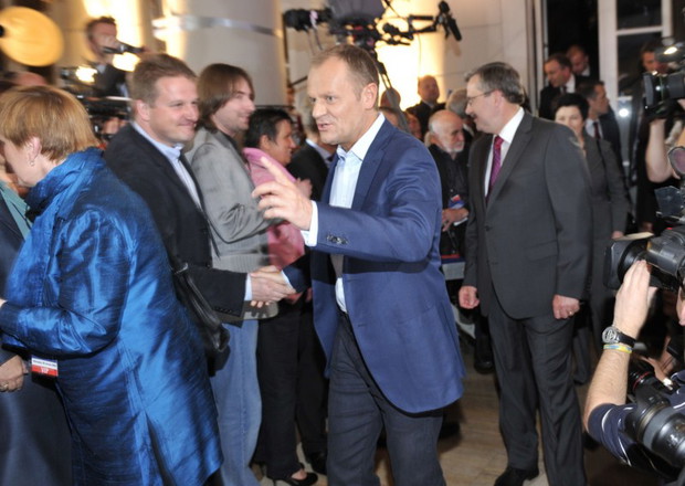 Wieczór wyborczy Bronislawa Komorowskiego - zdjęcie