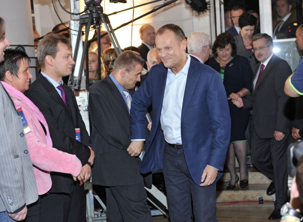 Wieczór wyborczy Bronislawa Komorowskiego - zdjęcie