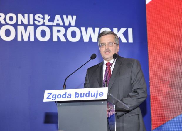 Wieczór wyborczy Bronislawa Komorowskiego - zdjęcie