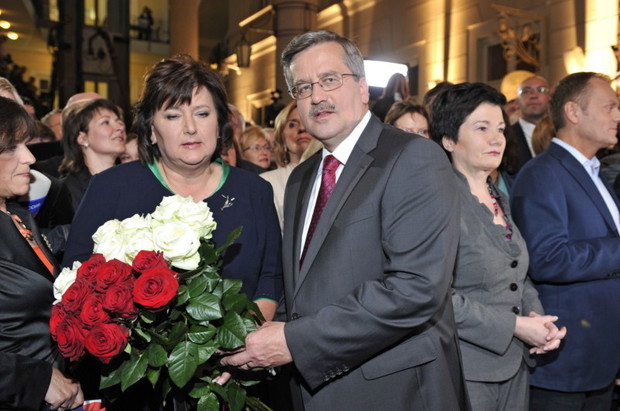 Wieczór wyborczy Bronislawa Komorowskiego - zdjęcie