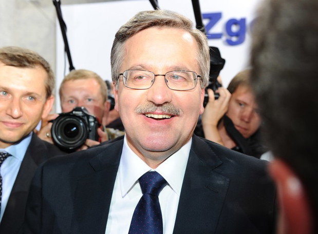 Wieczór wyborczy w sztabie Komorowskiego - zdjęcie