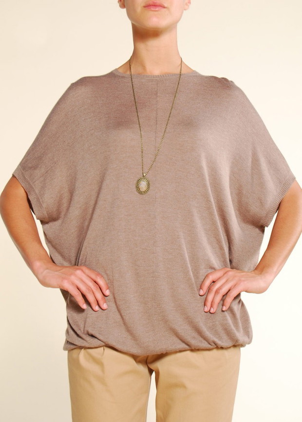beżowy sweter Mango - jesień-zima 2010/2011