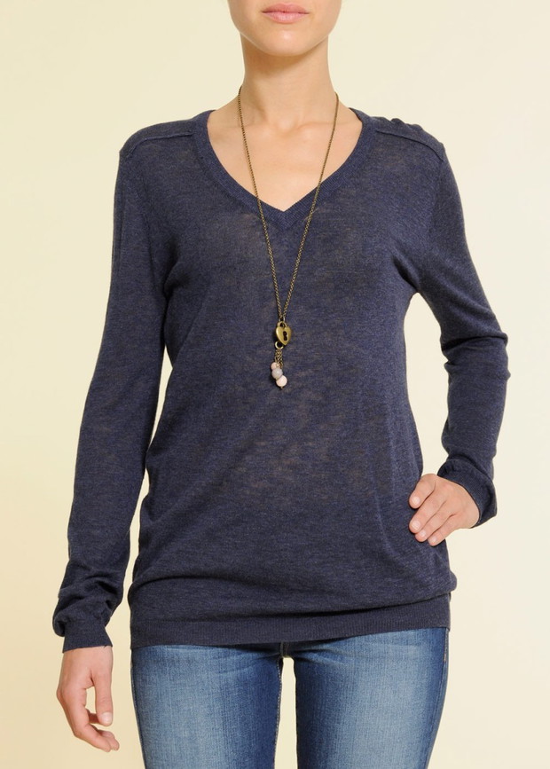 popielaty sweter Mango - jesień-zima 2010/2011