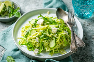 makaron z cukinii
