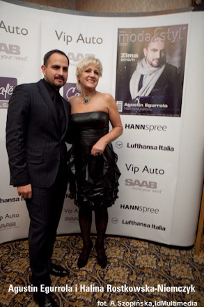 Agustin Egurrola, Halina Rostkowska-Niemczyk - XIII Gala Moda&Styl