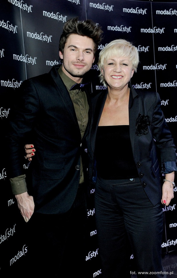 Robert Rowiński, Halina Rostkowska-Niemczyk - Urodzinowe party Moda&Styl